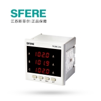 斯菲爾（SFERE） 數(shù)顯 三相交流 電流表 PA194I-2X4  AC5A